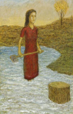 Woman with Axe by austin manchester